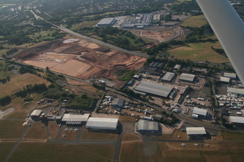File:Museum, Coventry Airport, Baginton, aerial 2018 (4) - geograph.org.uk - 5845928.jpg