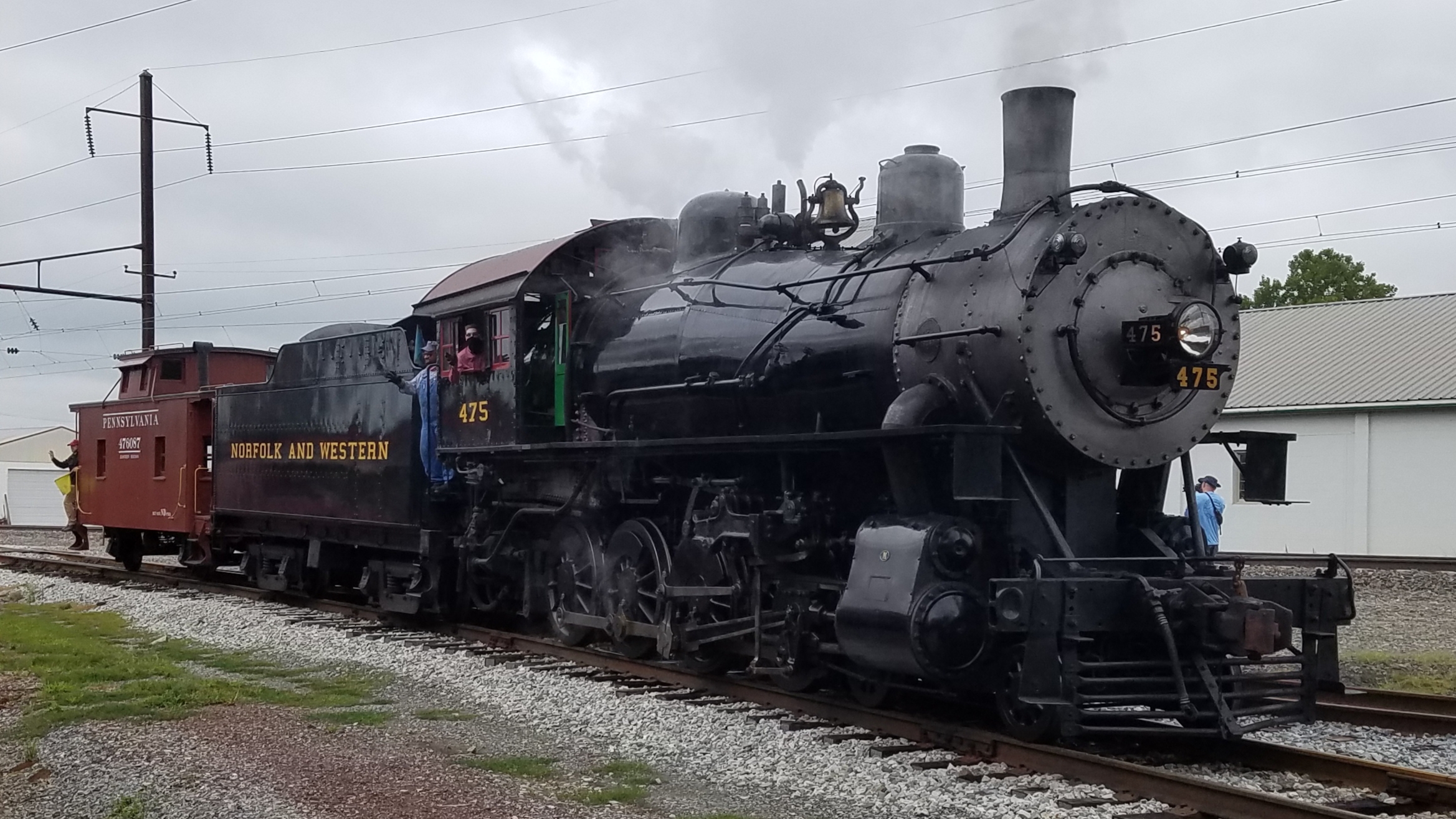 Steam in Amish Country, Strasburg Railroad 475 (ex-N&W 4-8-…