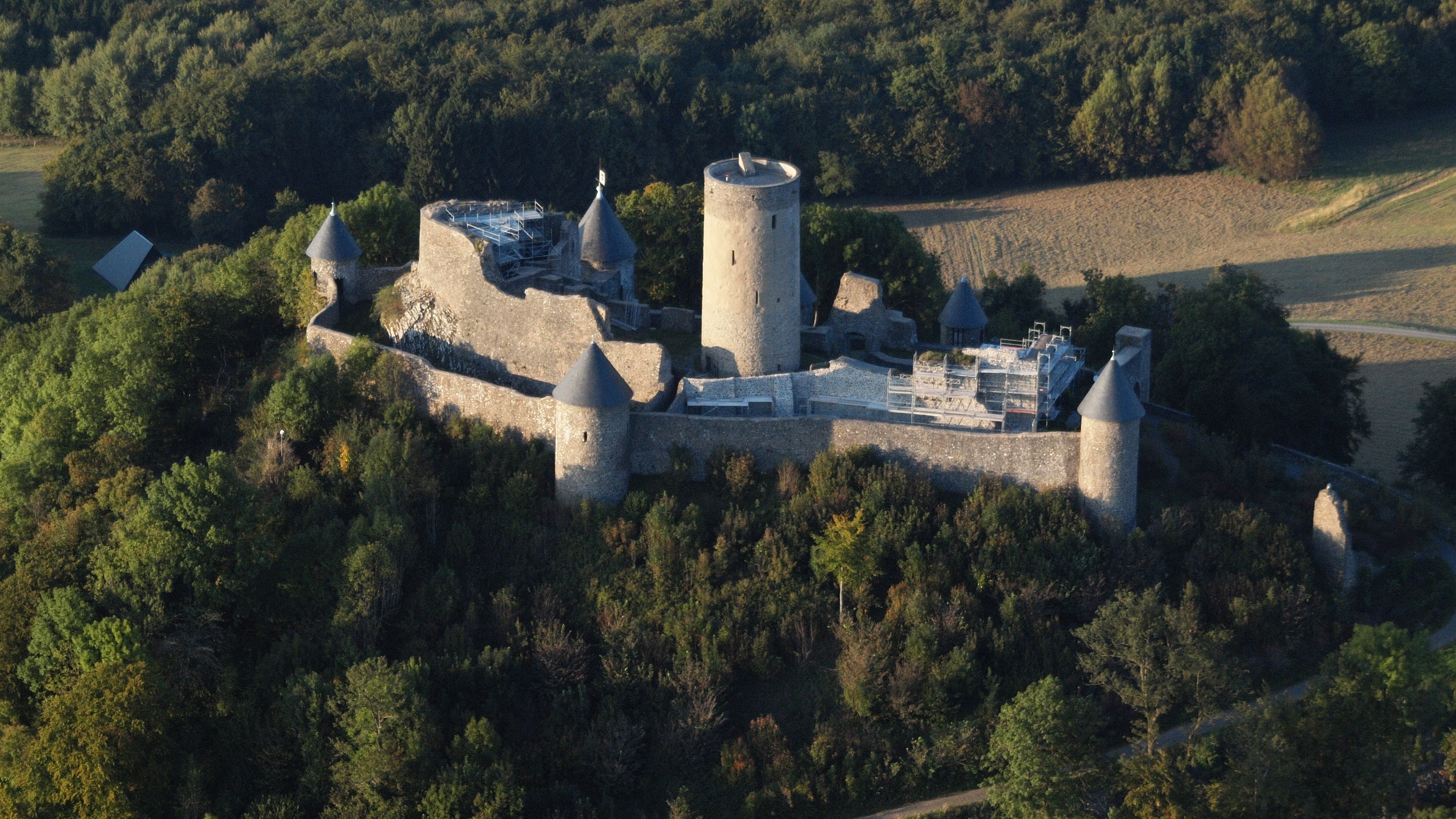 Nürburg bei Nürburg, Luftaufnahme