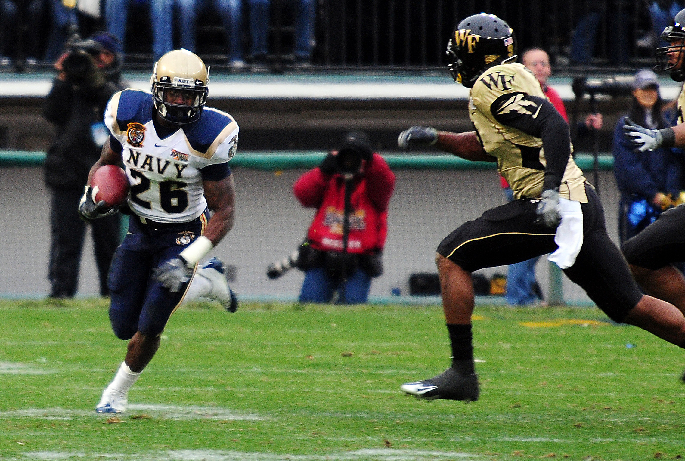 He can catch. Carry the Ball.