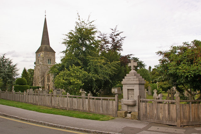 File:St Nicholas' Church and the Charles A Janson Memorial Drinking Fountain - geograph.org.uk - 1716004.jpg