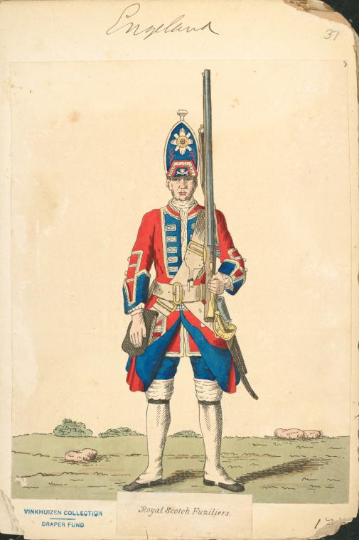 File:Uniform - Fusilier - Royal Scotch Fusiliers (1742 Cloathing