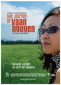 תמונה של ואן נויין בכרזת הסרט התיעודי "המסע של ואן" משנת 2005 (באנגלית)