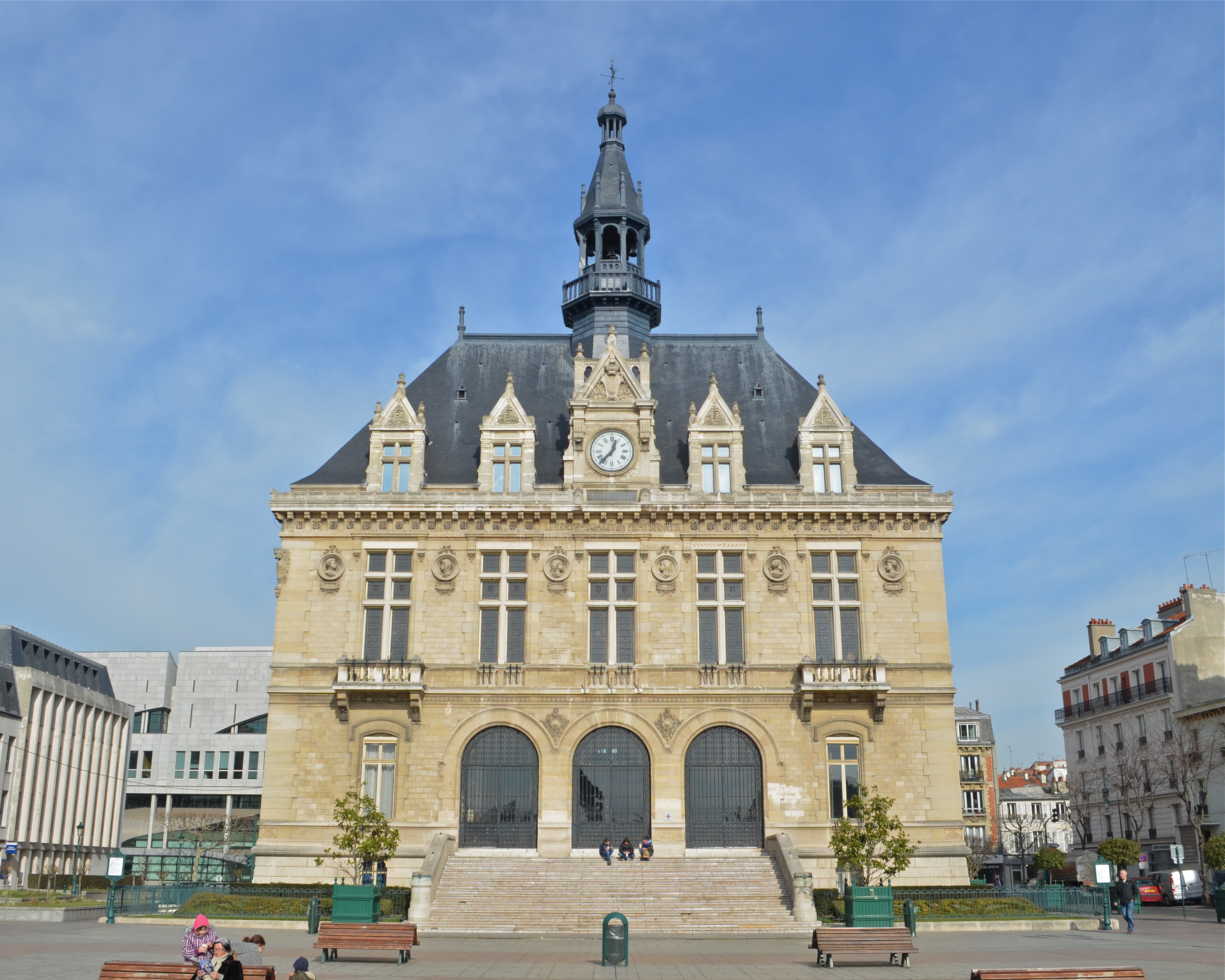 Hôtel de ville de Vincennes  France Île-de-France Val-de-Marne Vincennes 94300