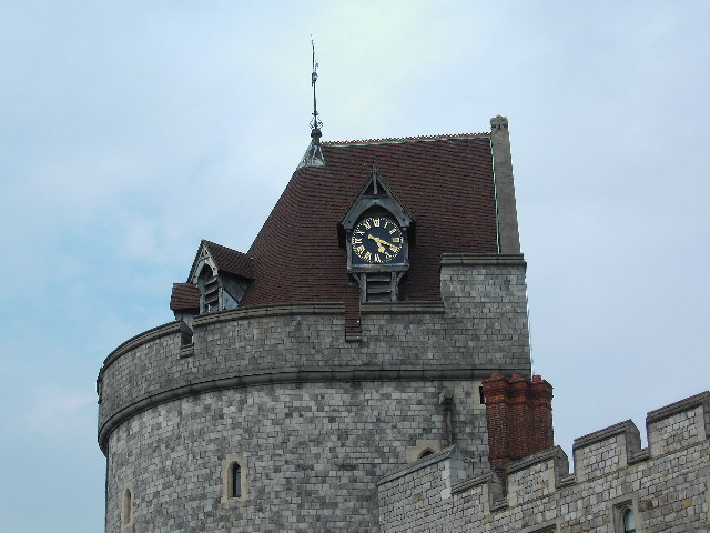 Часы castle. XCLOCK замок.