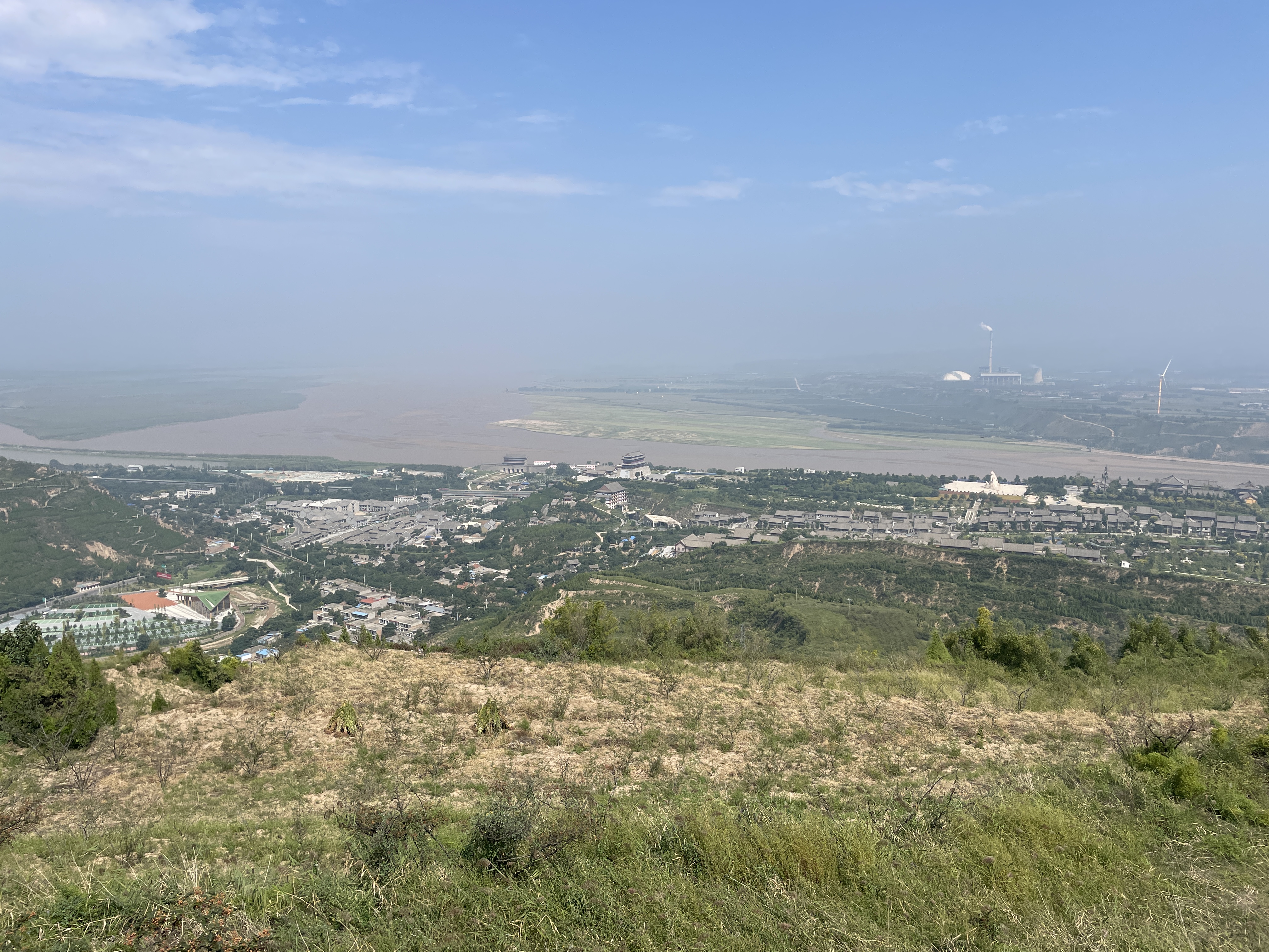 Confluence of Wei River and [[Yellow River