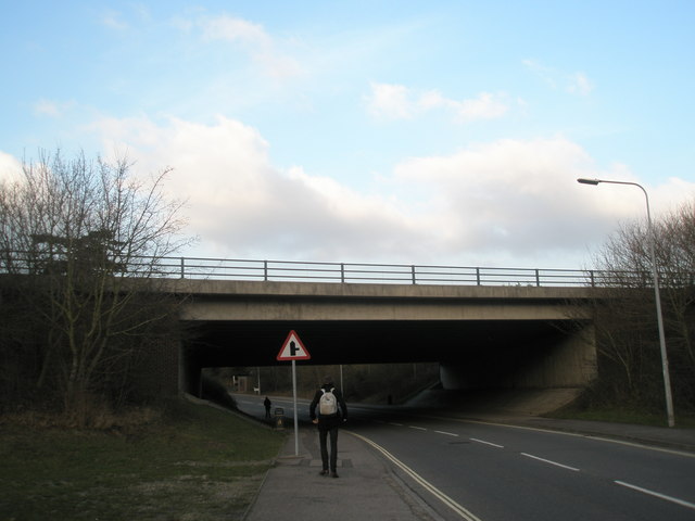 File:A27 bridge over B2148 at Emsworth - geograph.org.uk - 646928.jpg