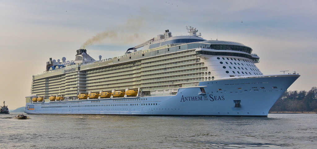 seas anthem ship cruise caribbean royal ships year port hamburg old after queen largest capacity pool swimming oldest newest boy