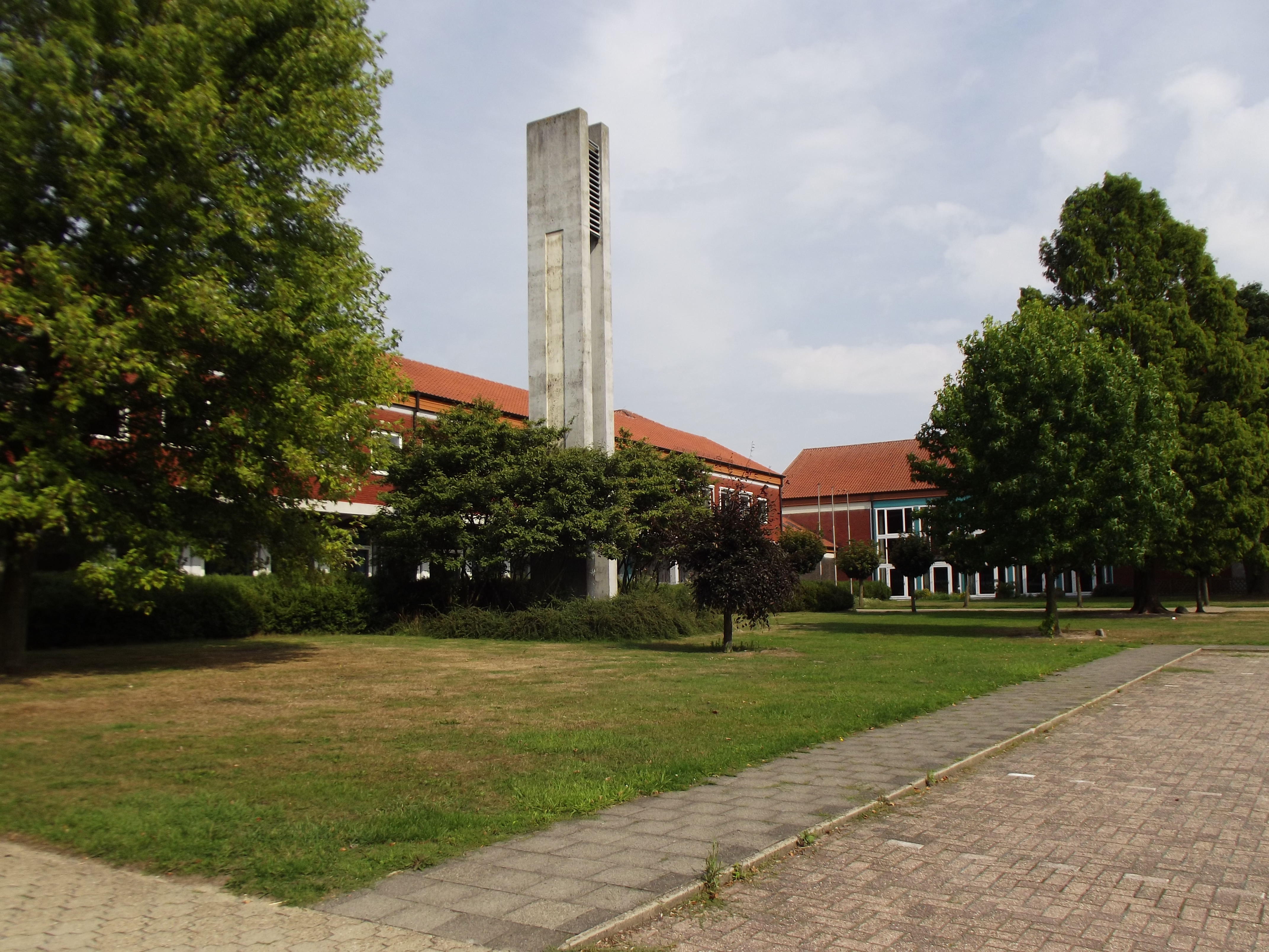 Pic shows the school which is named after Count Arnold