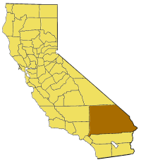 Localisation de Comté de San Bernardino