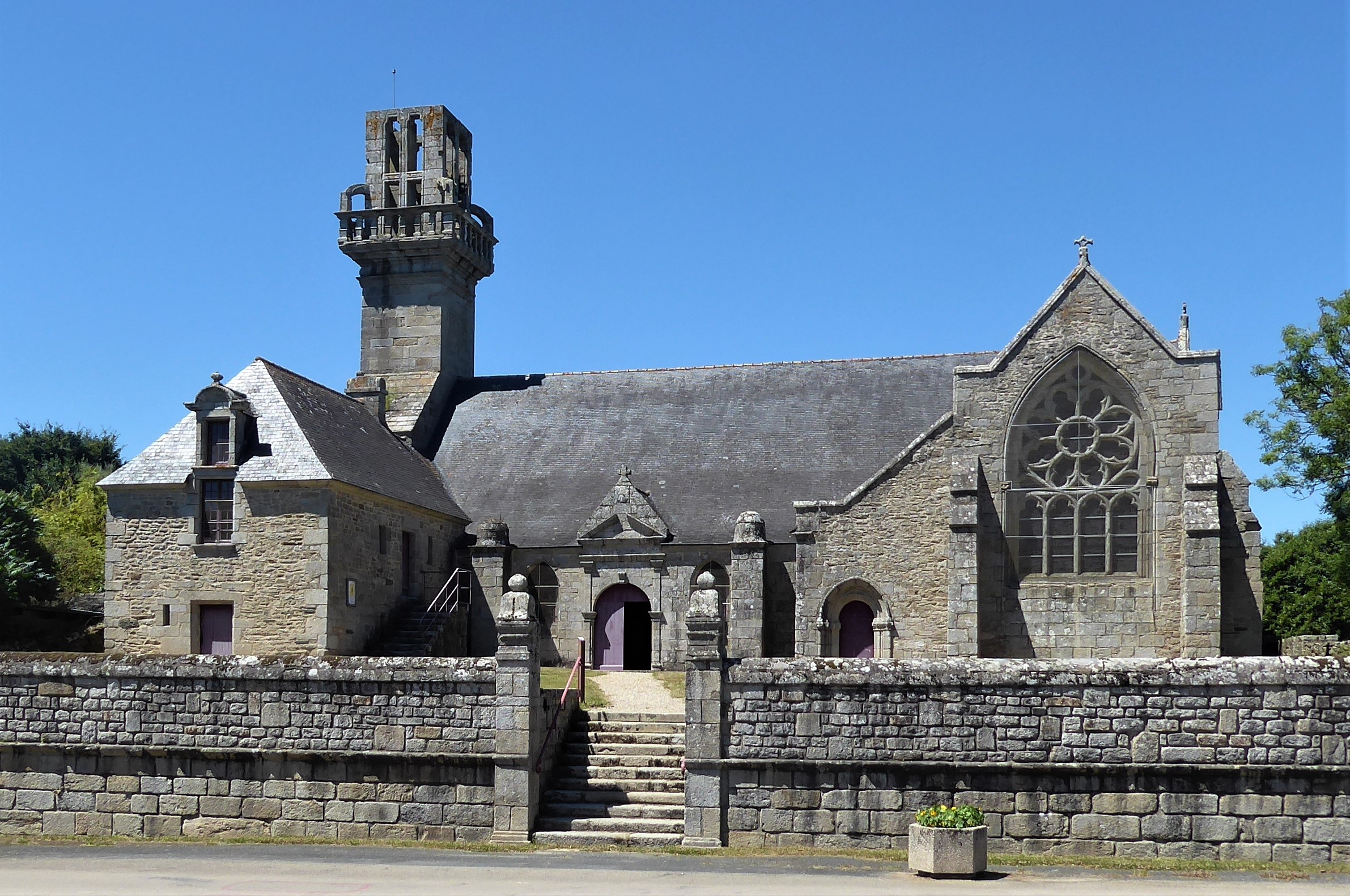 Chapelle Notre Dame de Languivoa  France Bretagne Finistère Plonéour-Lanvern 29720