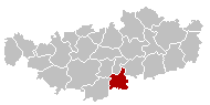 Chastre Brabant-Wallon Belgium Map.png