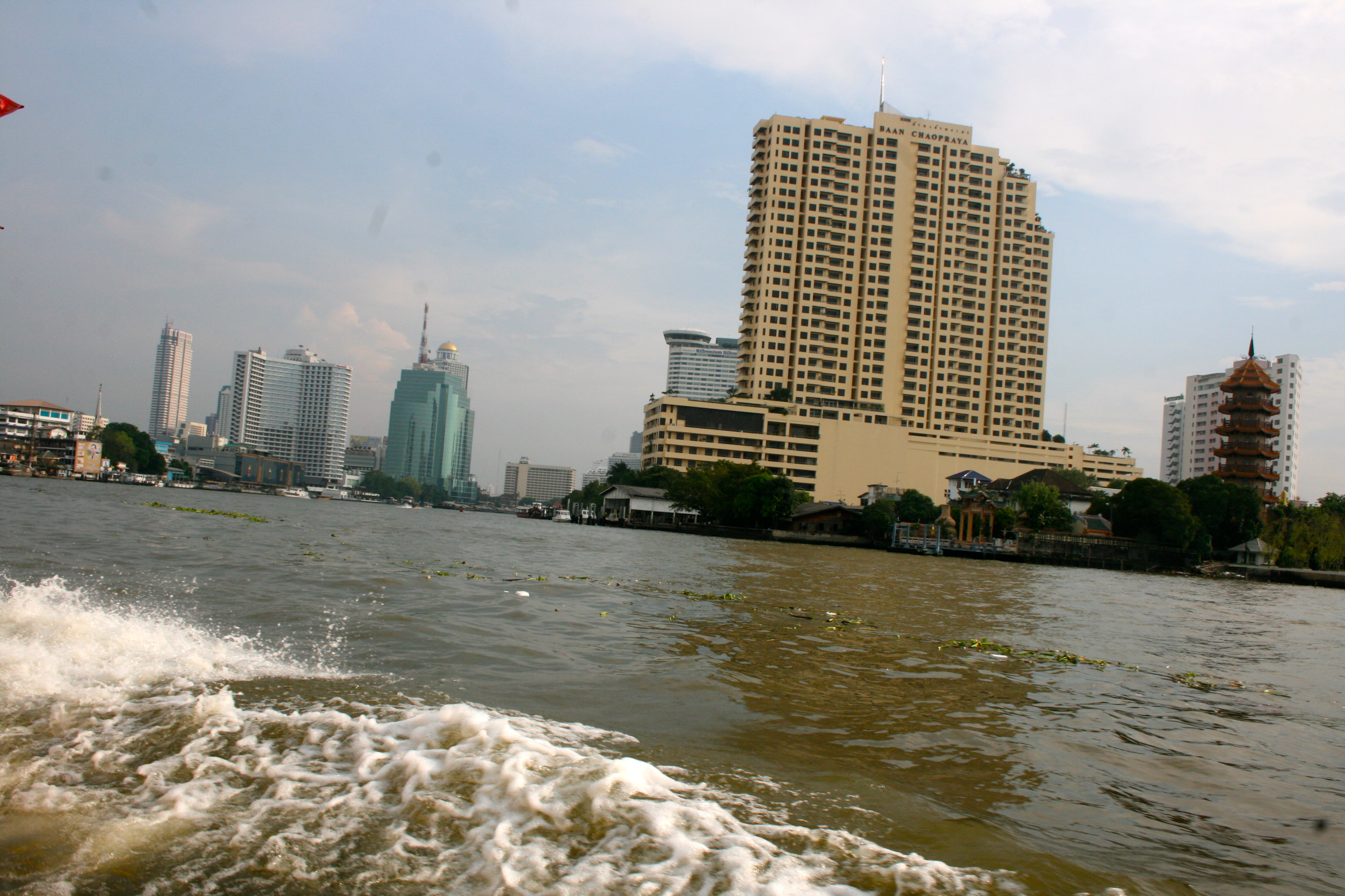 Бангкок река в городе