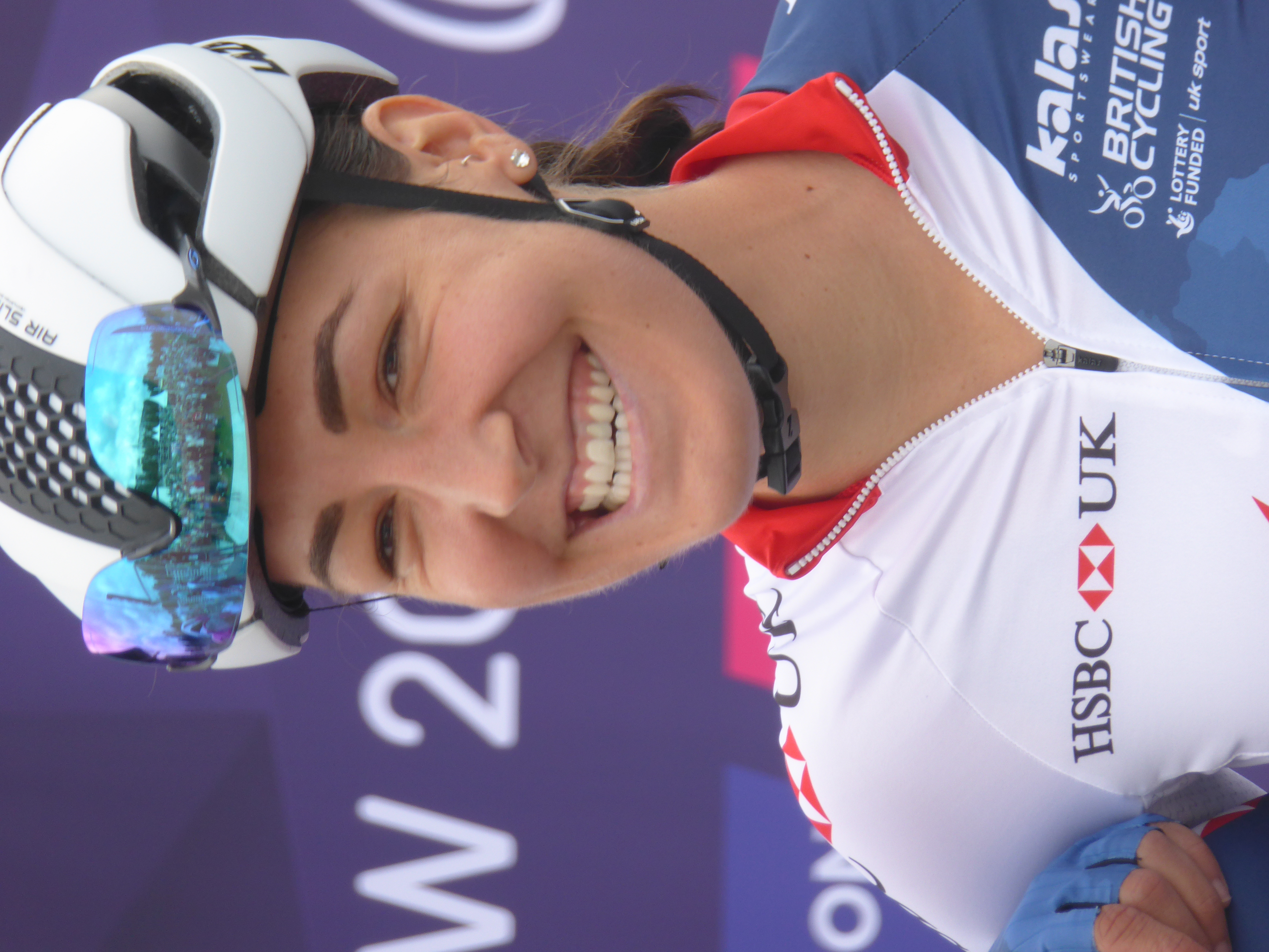 Rowe at the [[2018 European Road Cycling Championships]].