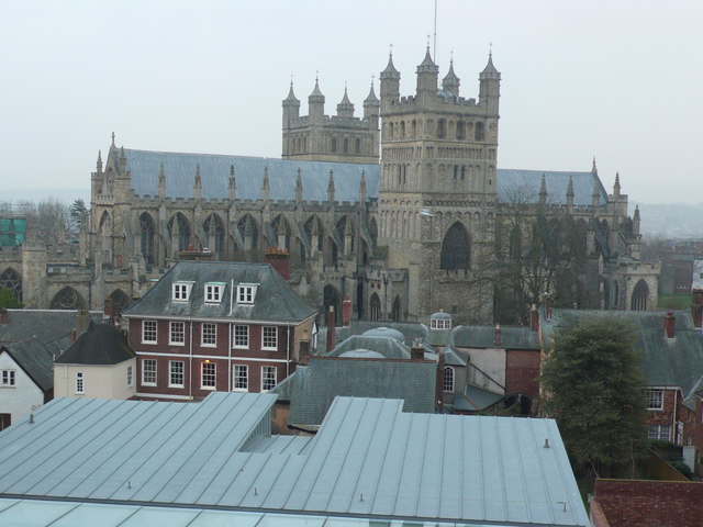 File:Exeter Cathedral - geograph.org.uk - 691116.jpg