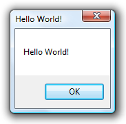 File:Hello World! in AutoIt! 3.2 on Windows Vista.png