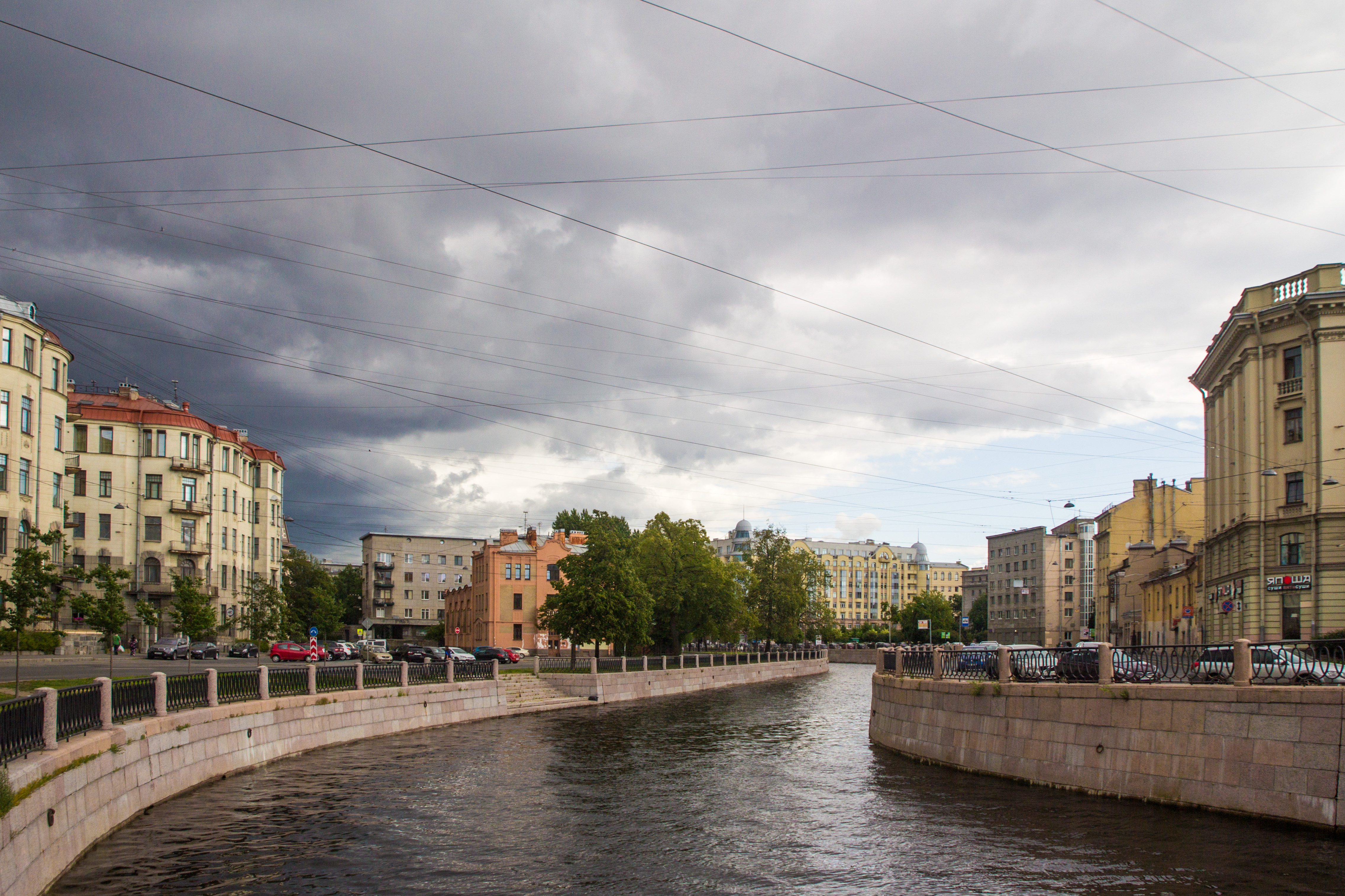 Река Карповка Санкт Петербург