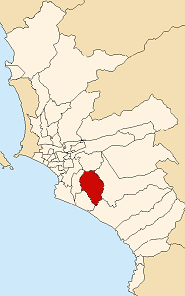 Villa María del Triunfo District in Lima, Peru