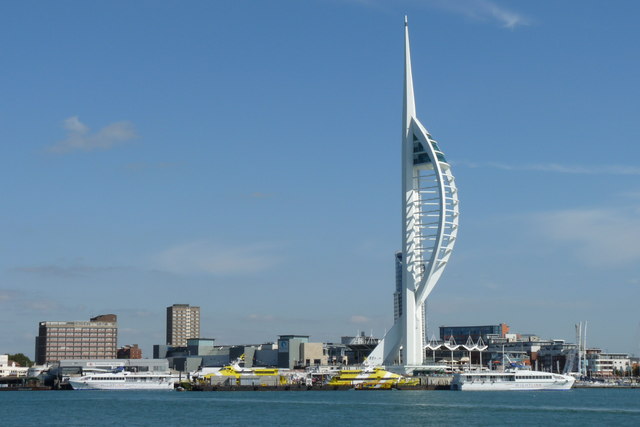 File:Old and new Catamarans, Portsmouth Harbour - geograph.org.uk - 1511647.jpg