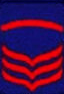 Police Master sergeant (P/MSg) Insignia Philippine National Police