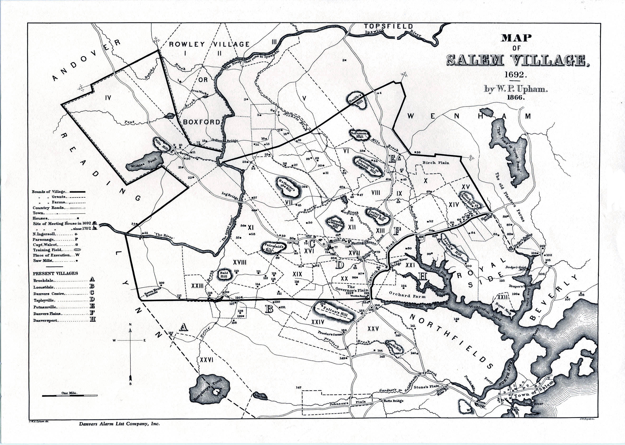 Salem On The Map Bestand:salem Village - Map Of - Project Gutenberg Etext 17845.Jpg -  Wikipedia