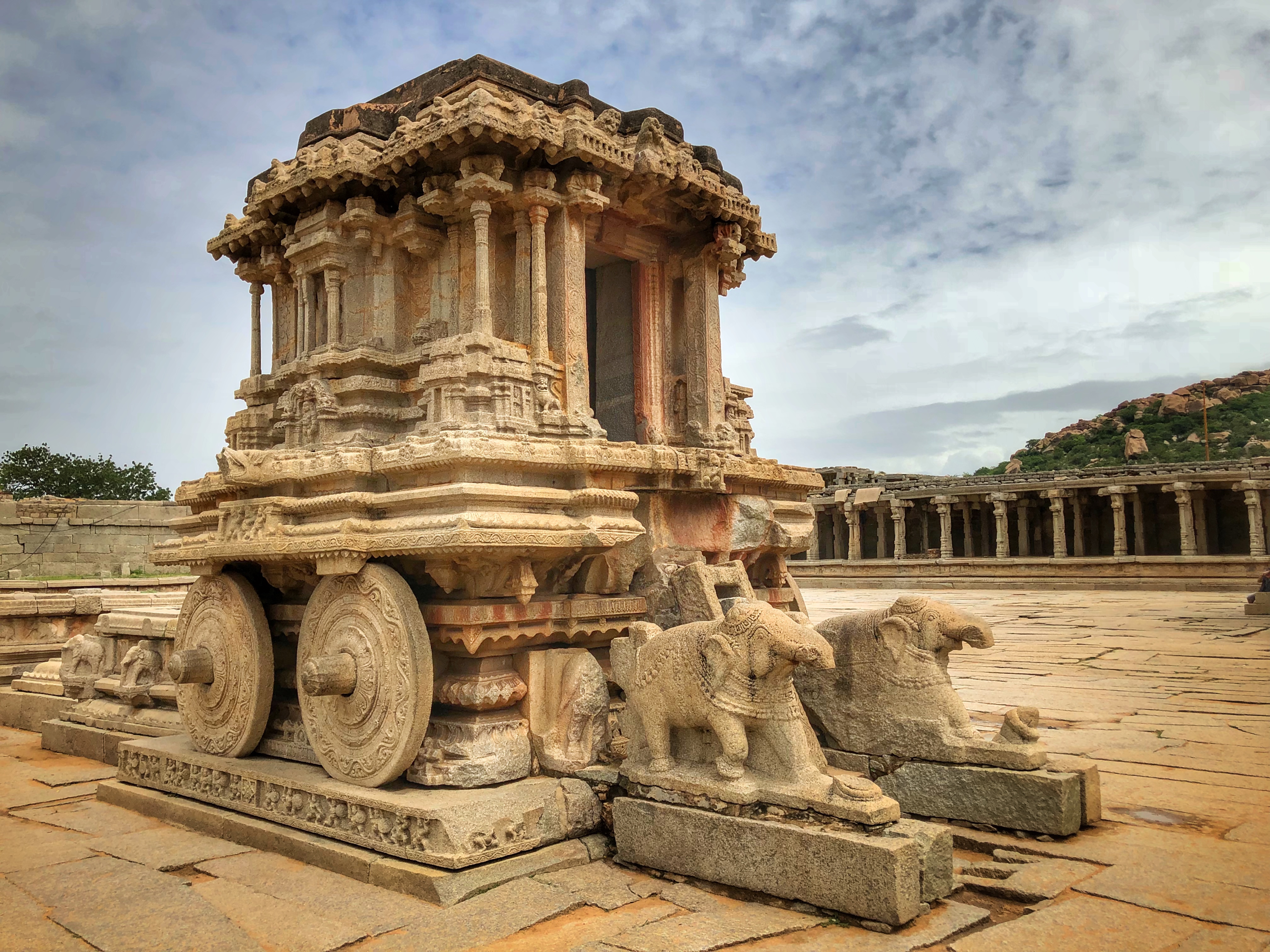 Hampi stone chariot