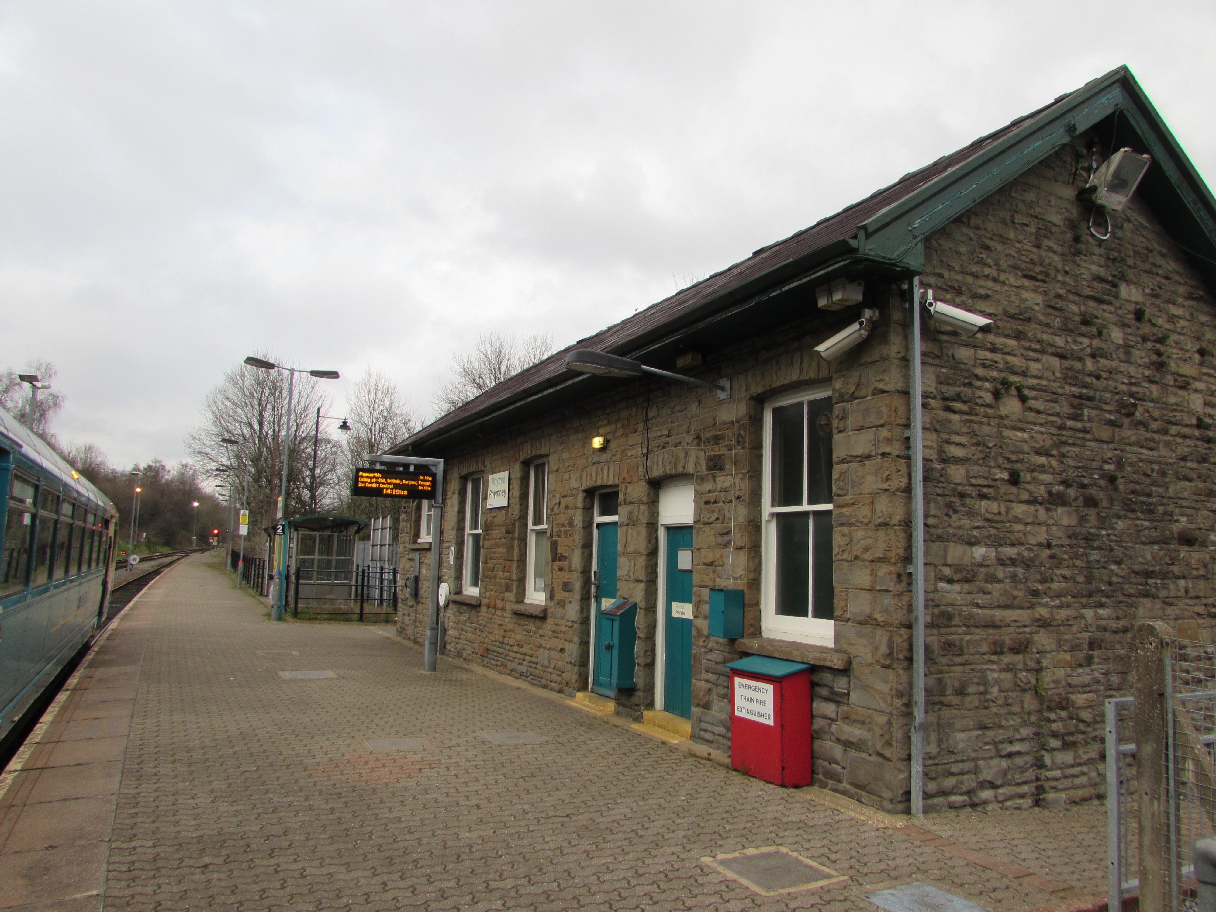 Rhymney railway station