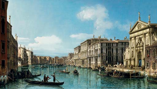 The Grand Canal at the Church of San Stae, Venice, 4892969