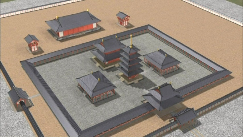 File:飛鳥寺復元図.jpg - Wikipedia