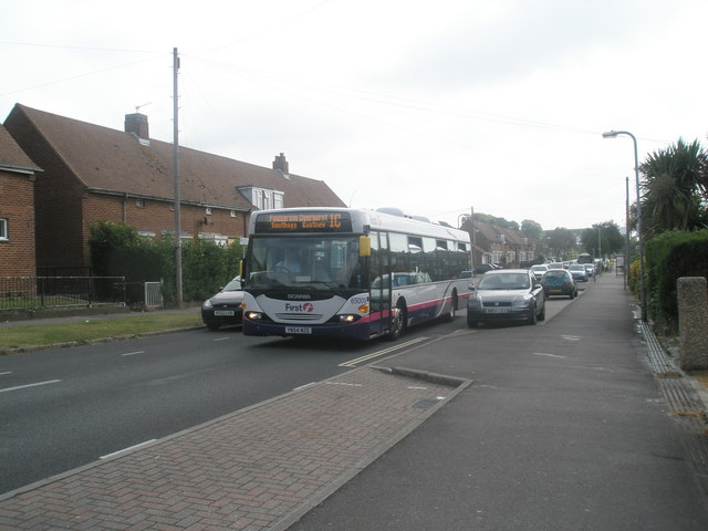 File:1C bus in Peterborough Road - geograph.org.uk - 1373412.jpg