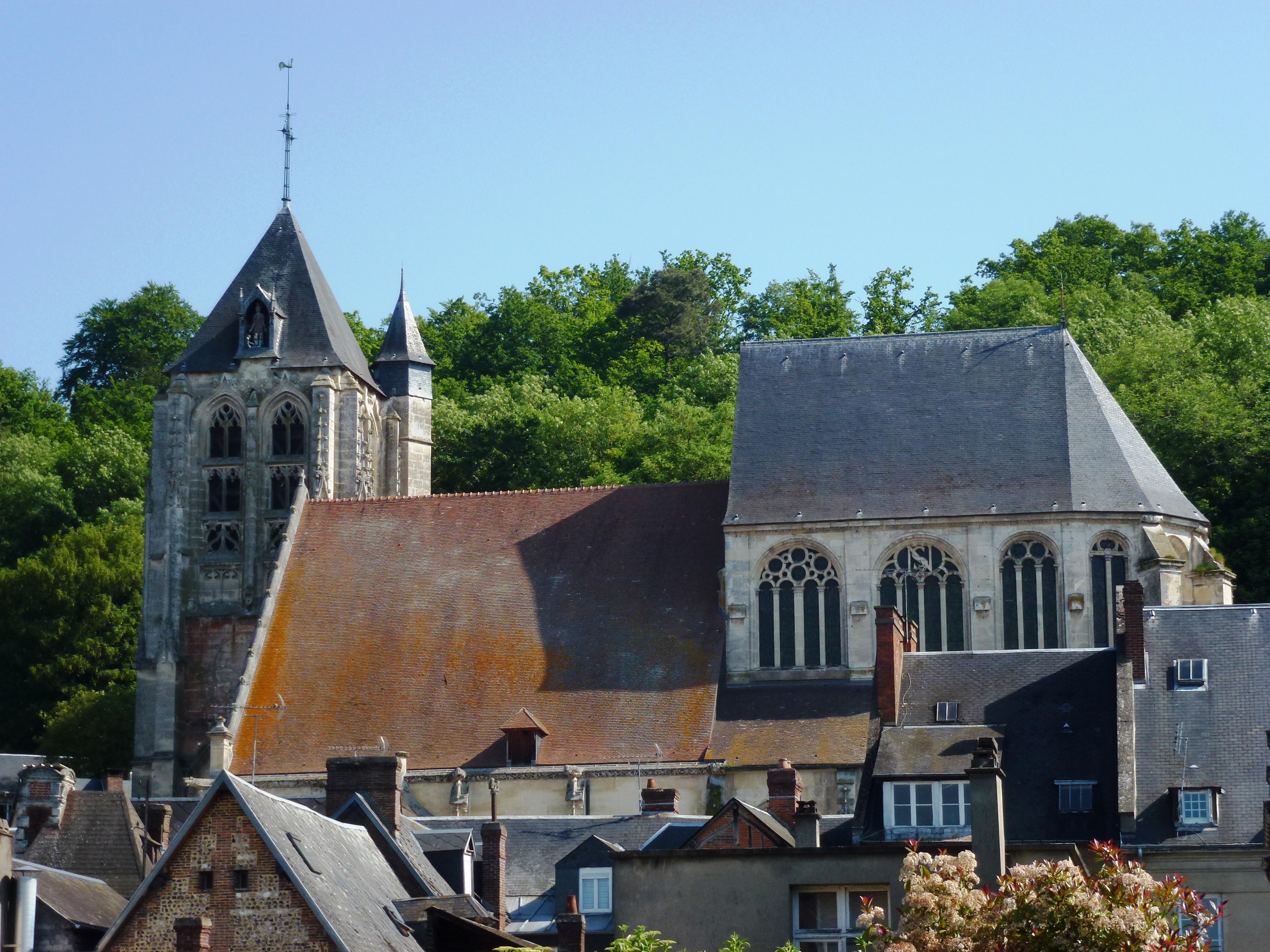 File Beaumont le Roger Eure Fr glise Saint Nicolas.JPG