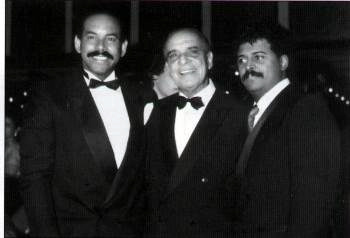 Billo Frometa junto a Oscar D' León y Wilfrido Vargas