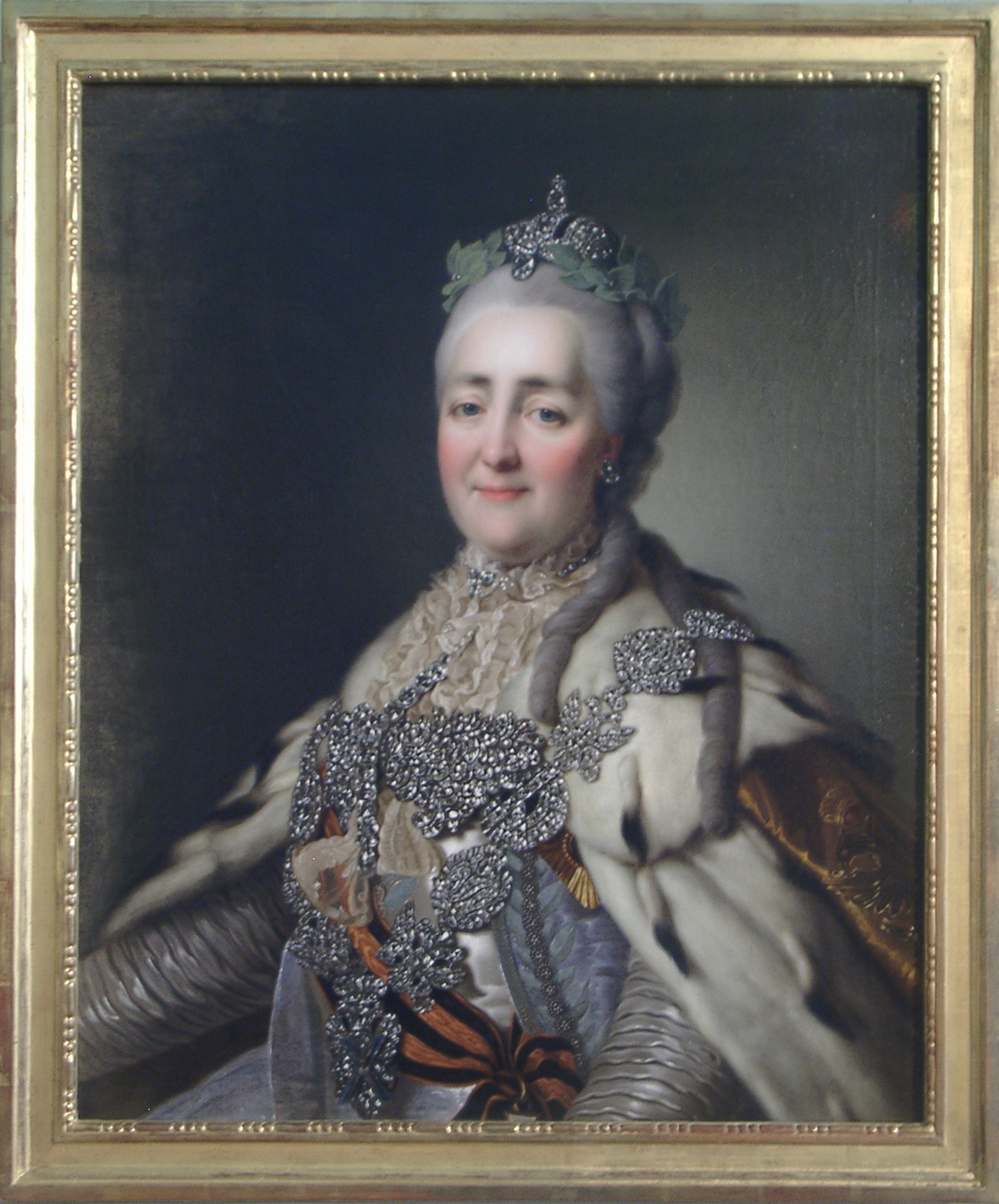Коронационный портрет Екатерины 2 Рокотов