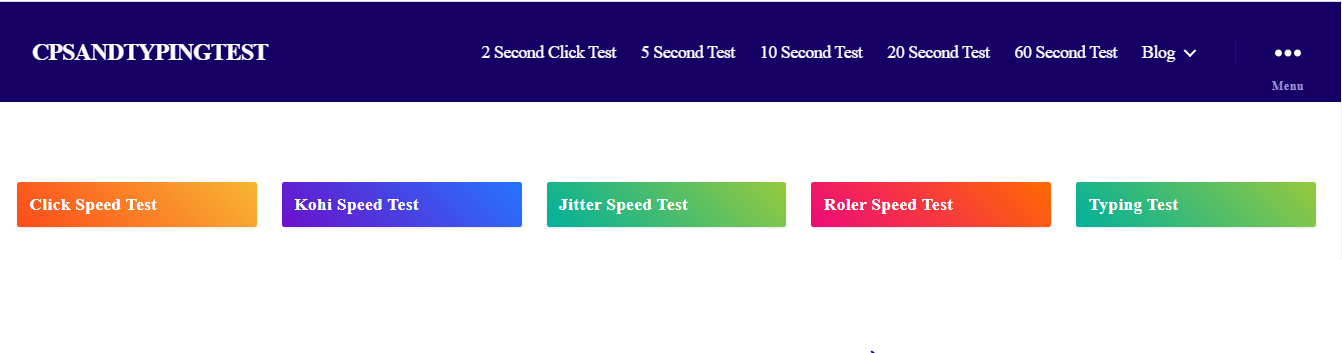 Click Speed Tester