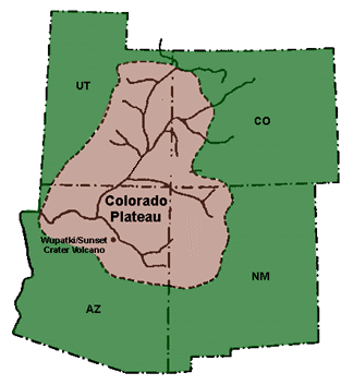 western plateau map