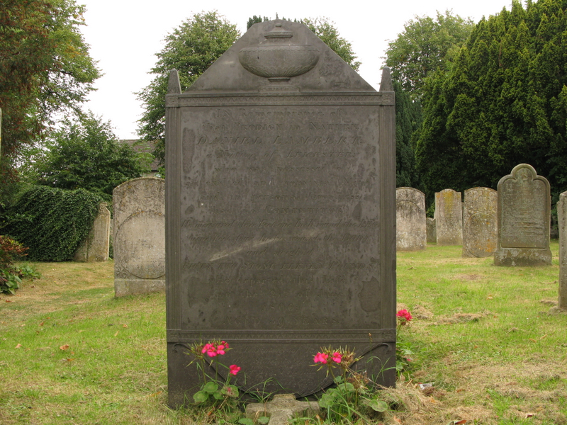 File:Daniel Lambert grave.jpg