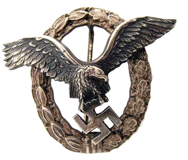 Bore Illustrer kranium Insigne de pilote (Wehrmacht) — Wikipédia