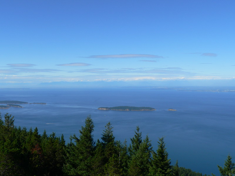 File:From the tower on the top of Mt. Constitution 2 - panoramio.jpg