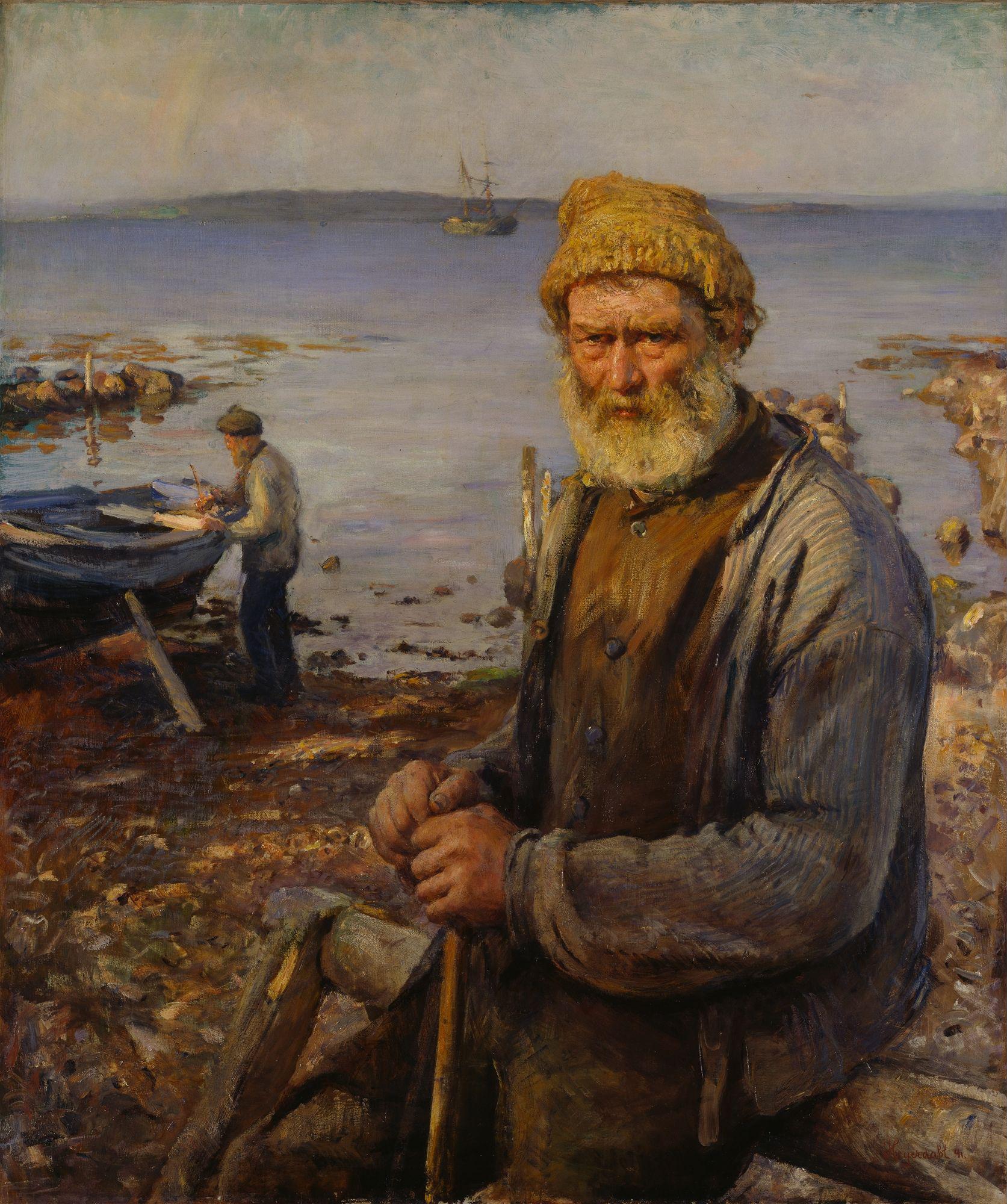 File:Hans Heyerdahl - The old Fisherman - NG.M.00642 - National Museum of  Art, Architecture and Design.jpg - Wikimedia Commons