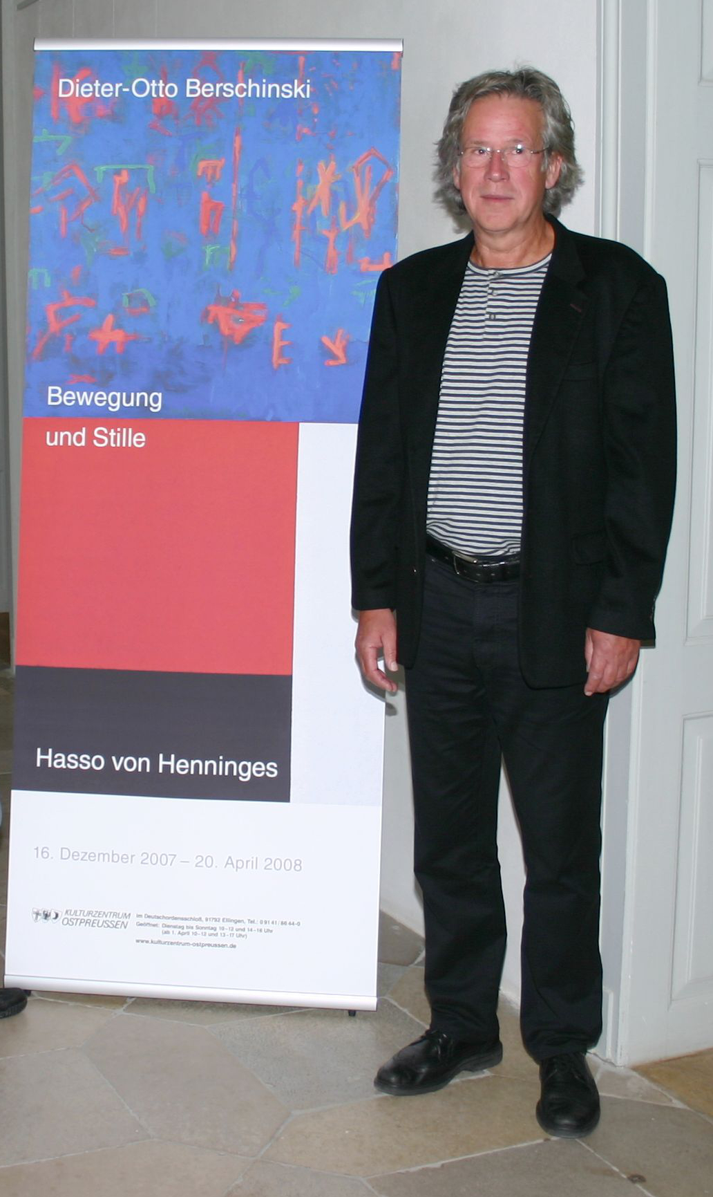 Hasso von Henninges am 16. Dezember 2007 im [[Kulturzentrum Ostpreußen