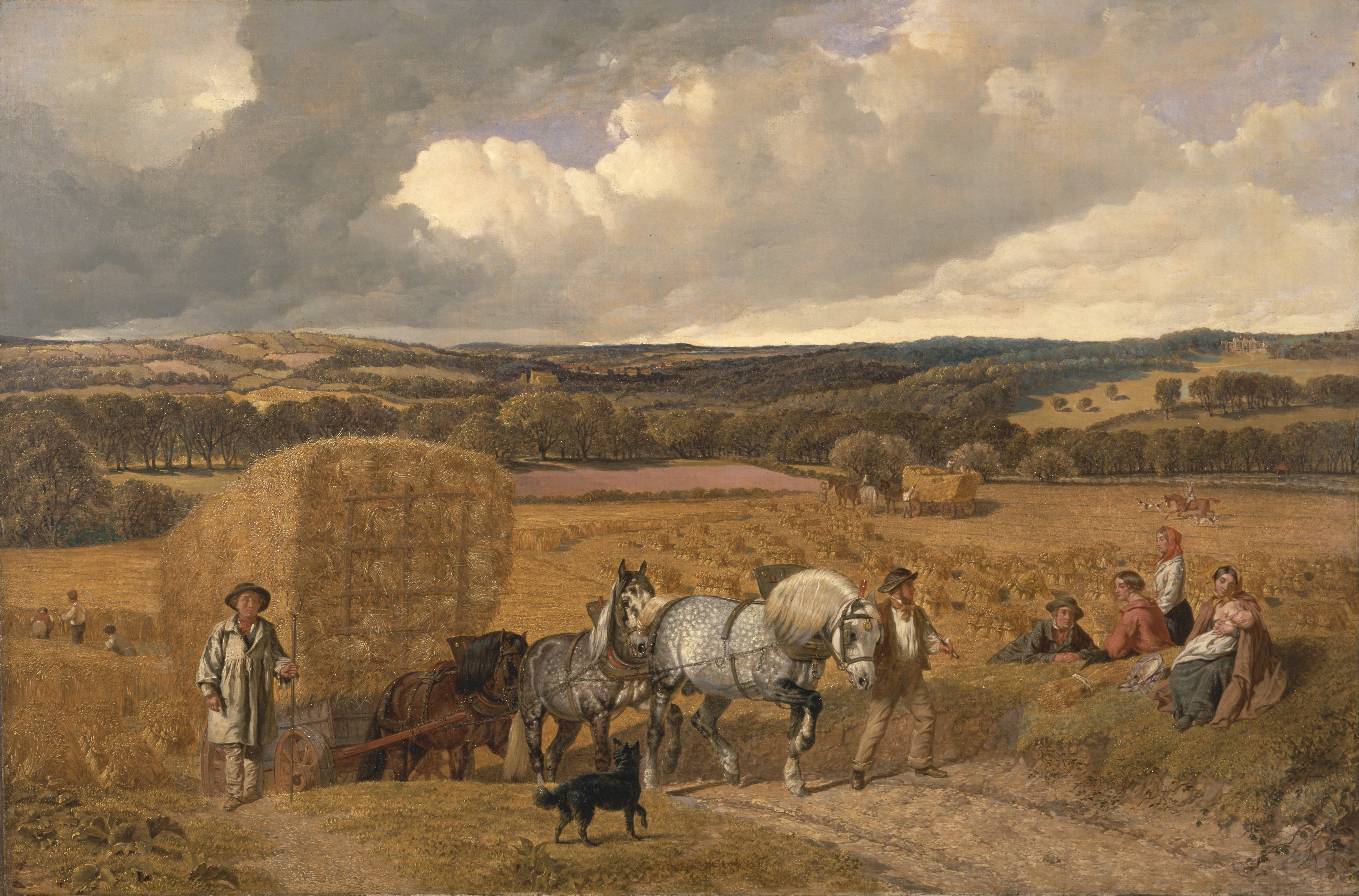 File:John Frederick Herring - The Harvest - Google Art ...