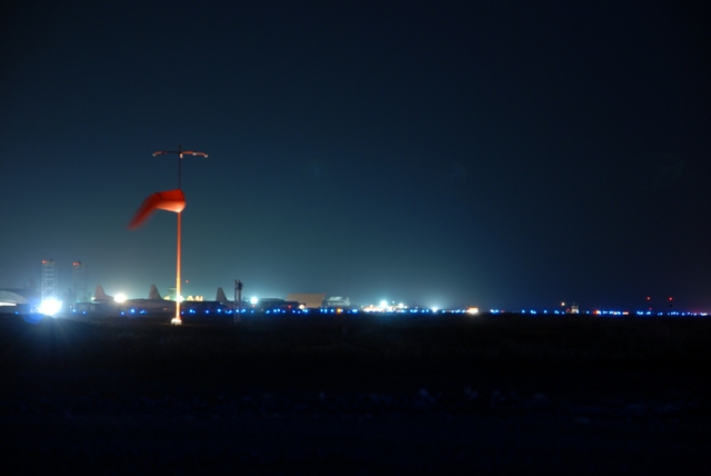 File:Kandahar International Airport during at night.jpg