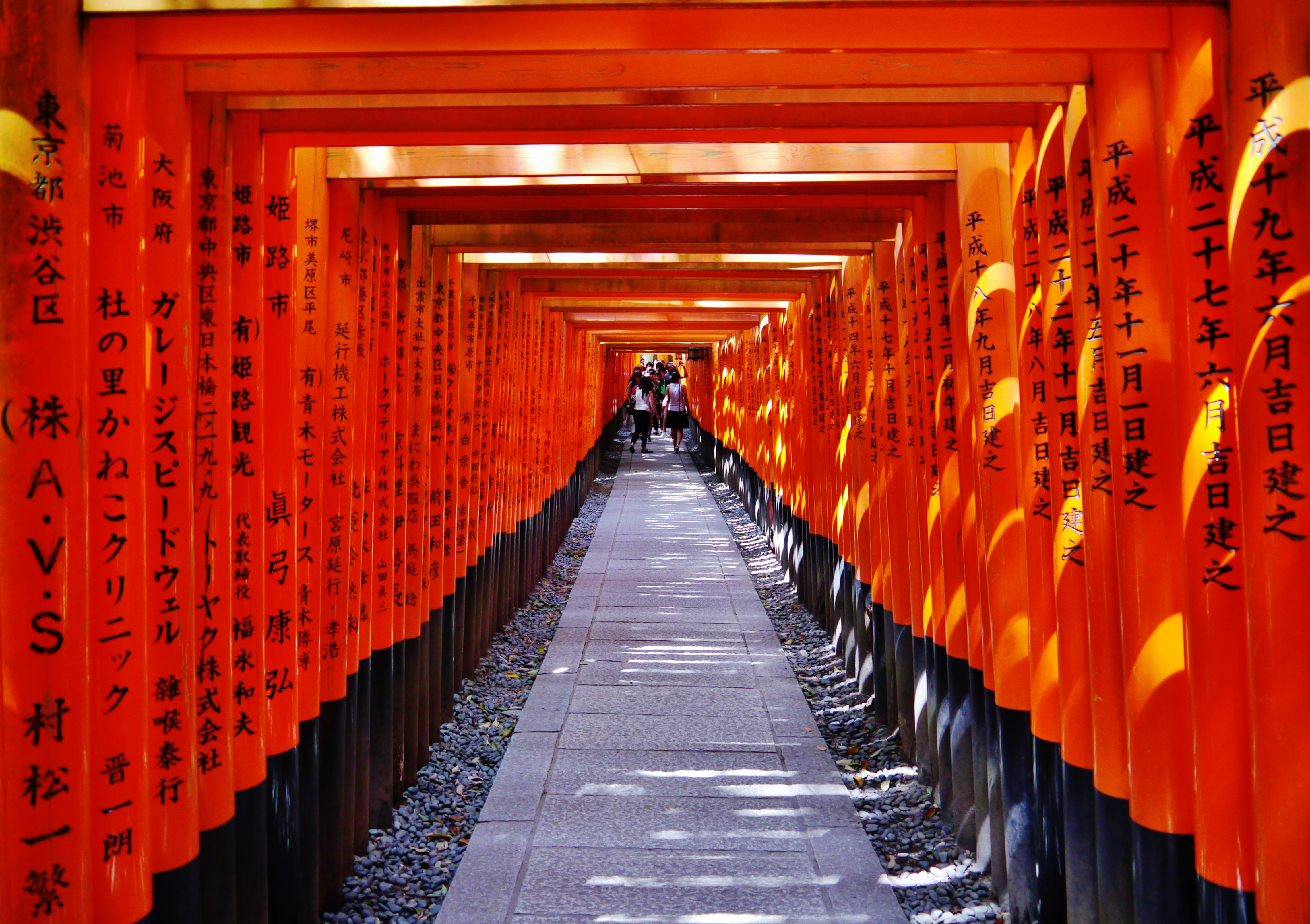File Kyoto Schrein Fushimi Inari Taisha Torii 12 Jpg Wikimedia Commons