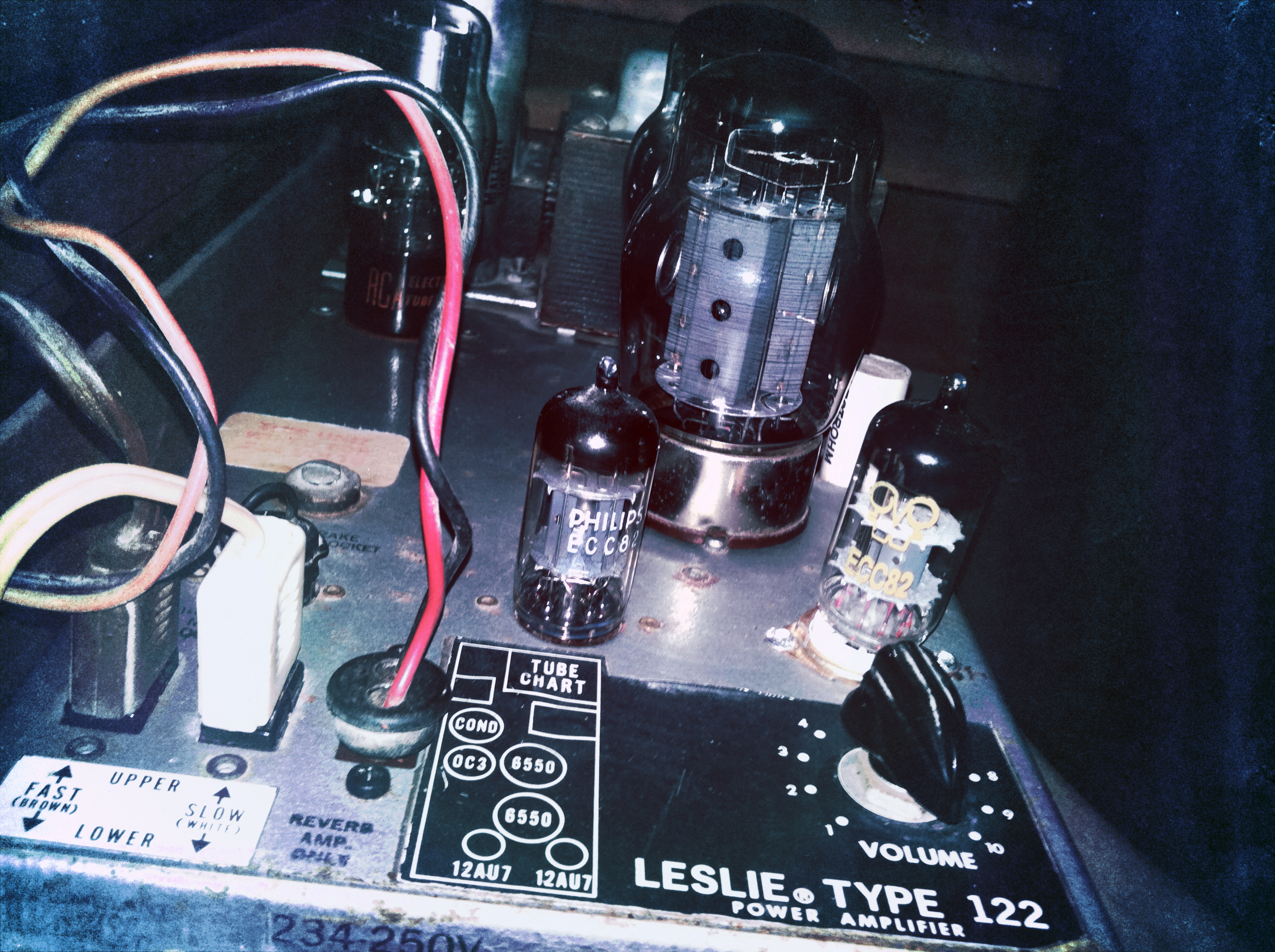 leslie 122 amplifier