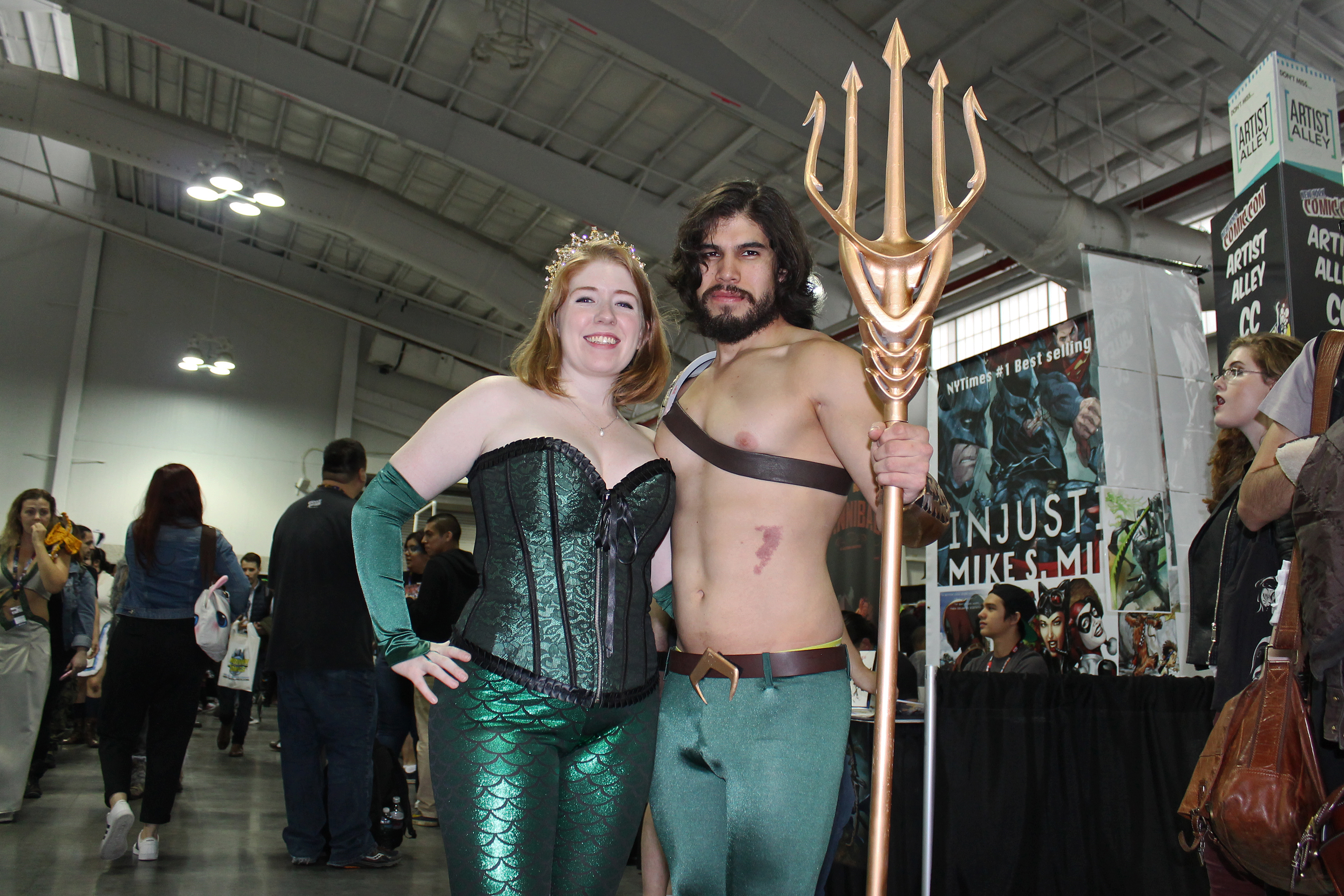 Aquaman boob grab