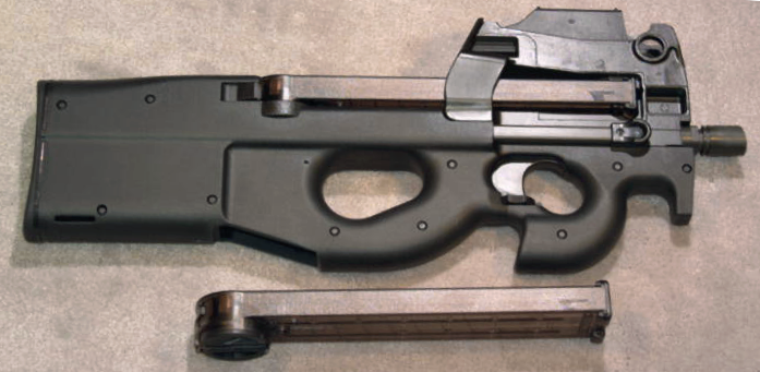 submachine gun p90