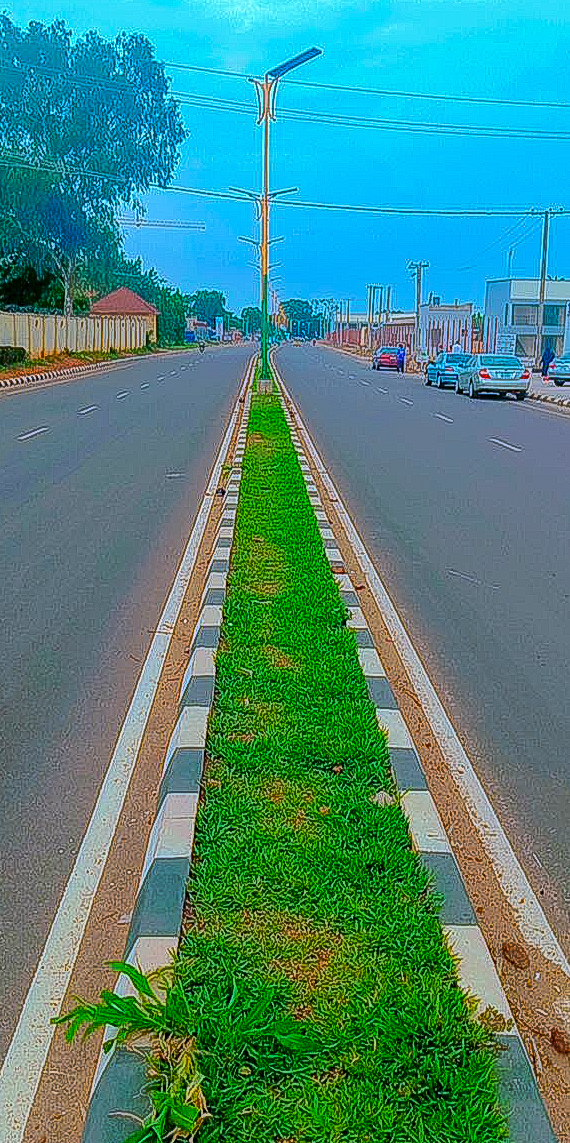 Road course. Road Project Construction in Ebonyi State.