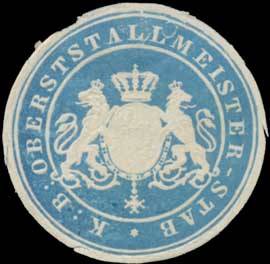 File:Siegelmarke K.Bayer. Oberststallmeister-Stab W0353262.jpg