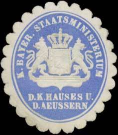 File:Siegelmarke K. Bayer. Staatsministerium d.K. Hauses und des Aeussern W0360404.jpg