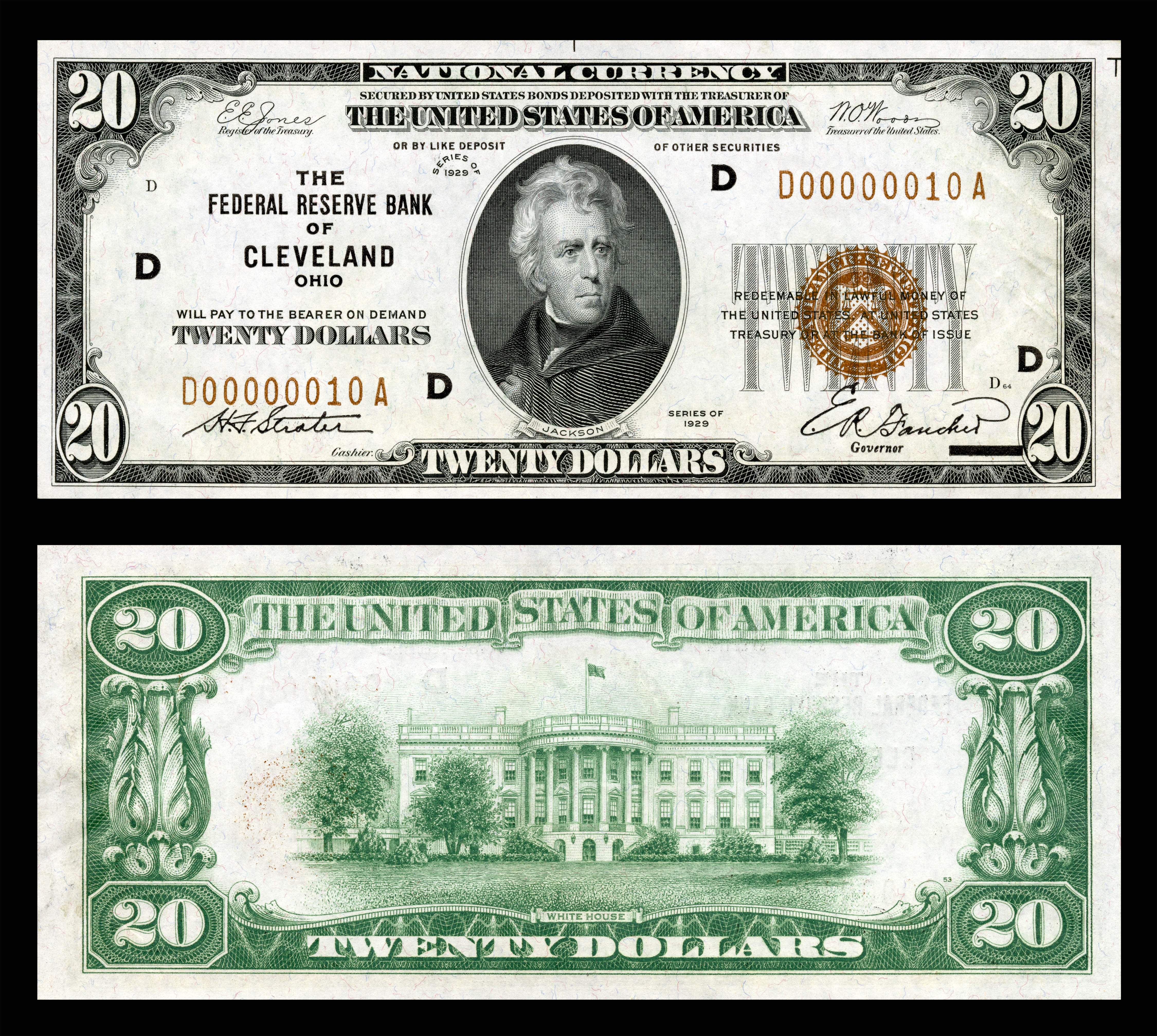 american money 20